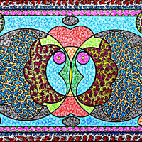 Pattern Design Art by Surrey Artist Martyn Wyndham-Read