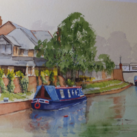 St Johns Woking – Basingstoke Canal Surrey Art