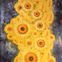 Sunflowers – Coexistence 1 – Surrey Artist – Rajin Park