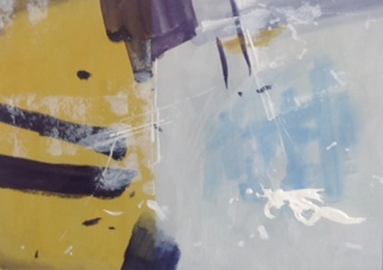 Abstracted 1 - Kim Page - Paintings in Watercolour and Oil - Surrey Art Gallery - England