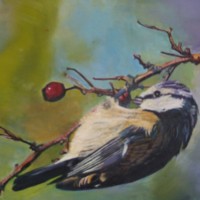 Bird – Blue Tit – Rodney Thomas Annetts – Woking Society Of Arts – Surrey Artists Gallery