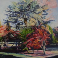 Spring At Wisley Gardens – Rodney Thomas Annetts – Woking Society Of Arts – Surrey Artists Gallery