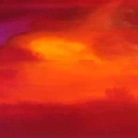Watercolour – Sunset – Africa – Surrey Artist Alan Brain – Paintings in Watercolour and Acrylic and Art Teacher – Farnham Art Society