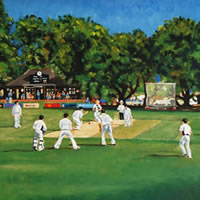 Weybridge Cricket Club Ground Weybridge Green Princes Road Painting