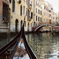 Gondola Venice Canal – Passing Through – Guildford Surrey Photographer Sue Roche