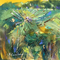 Wild Flowers – Autumn Seedheads – Countryside Gallery- Guildford Art Society Artist Elisabeth Carolan