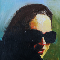 Portrait of Woman – Surbiton Portraiture Artist Peter Fodor