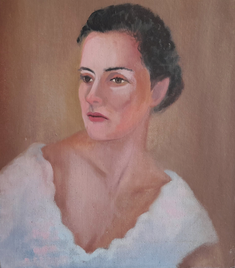 Portrait of a Woman - Portraiture Artist John Hart Mills - Staines on Thames