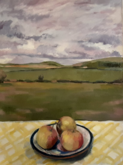 Herefordshire Apples in a Landscape