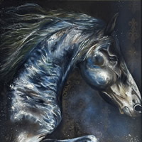 Midnight Shadow – Epsom Artist Tasmeen Oozeerally